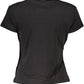 Tommy Hilfiger Black Cotton Women T-Shirt