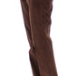 Dolce & Gabbana Elegant Brown Cotton Trousers