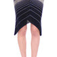 Alice Palmer Exclusive Knitted Skirt in Chic Multicolor