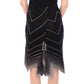 Alice Palmer Chic Monochrome Knitted Dress