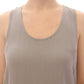 Comeforbreakfast Elegant Gray Viscose Top – Timeless Style