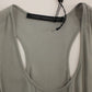 Comeforbreakfast Elegant Gray Viscose Top – Timeless Style