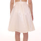 Licia Florio Elegant White Tea Halterneck Dress