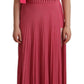 Elisabetta Franchi Stunning One Shoulder Red Gala Dress