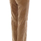 Dolce & Gabbana Elegant Cotton Brown Trousers for Women