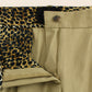 Dolce & Gabbana Chic Beige Cotton Blend Trousers