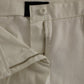 Dolce & Gabbana Elegant White Cotton Blend Trousers