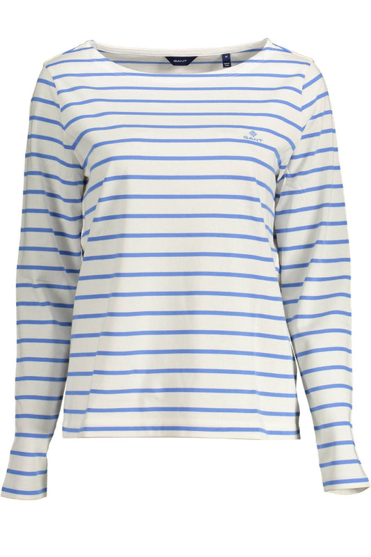 Gant Light Blue Cotton Women Sweater