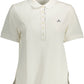 Gant White Cotton Women Polo Shirt