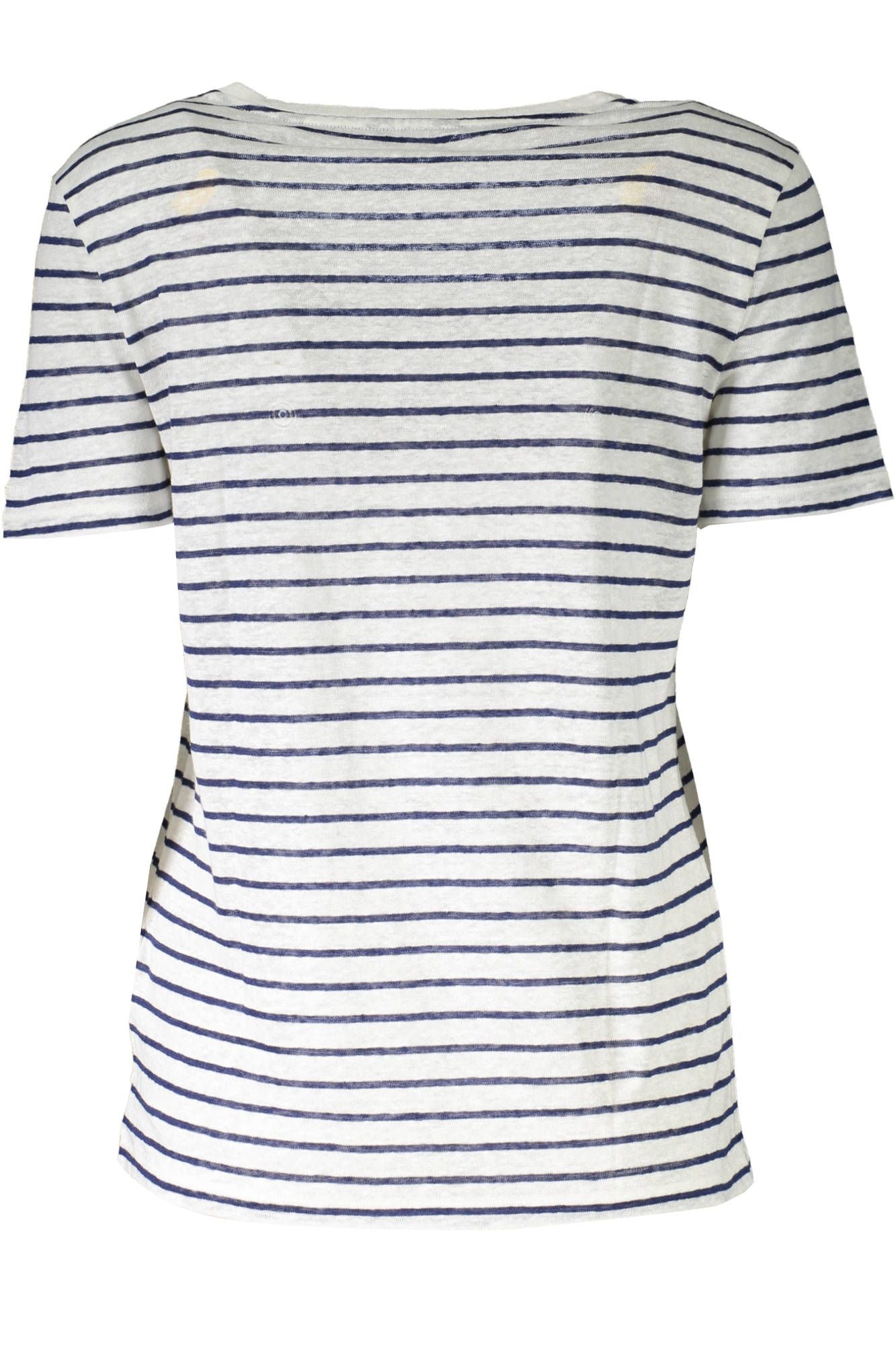 Gant White Linen Women T-Shirt