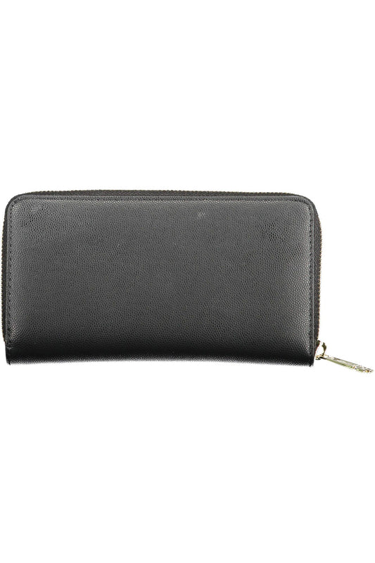 Tommy Hilfiger Black Polyurethane Women Wallet