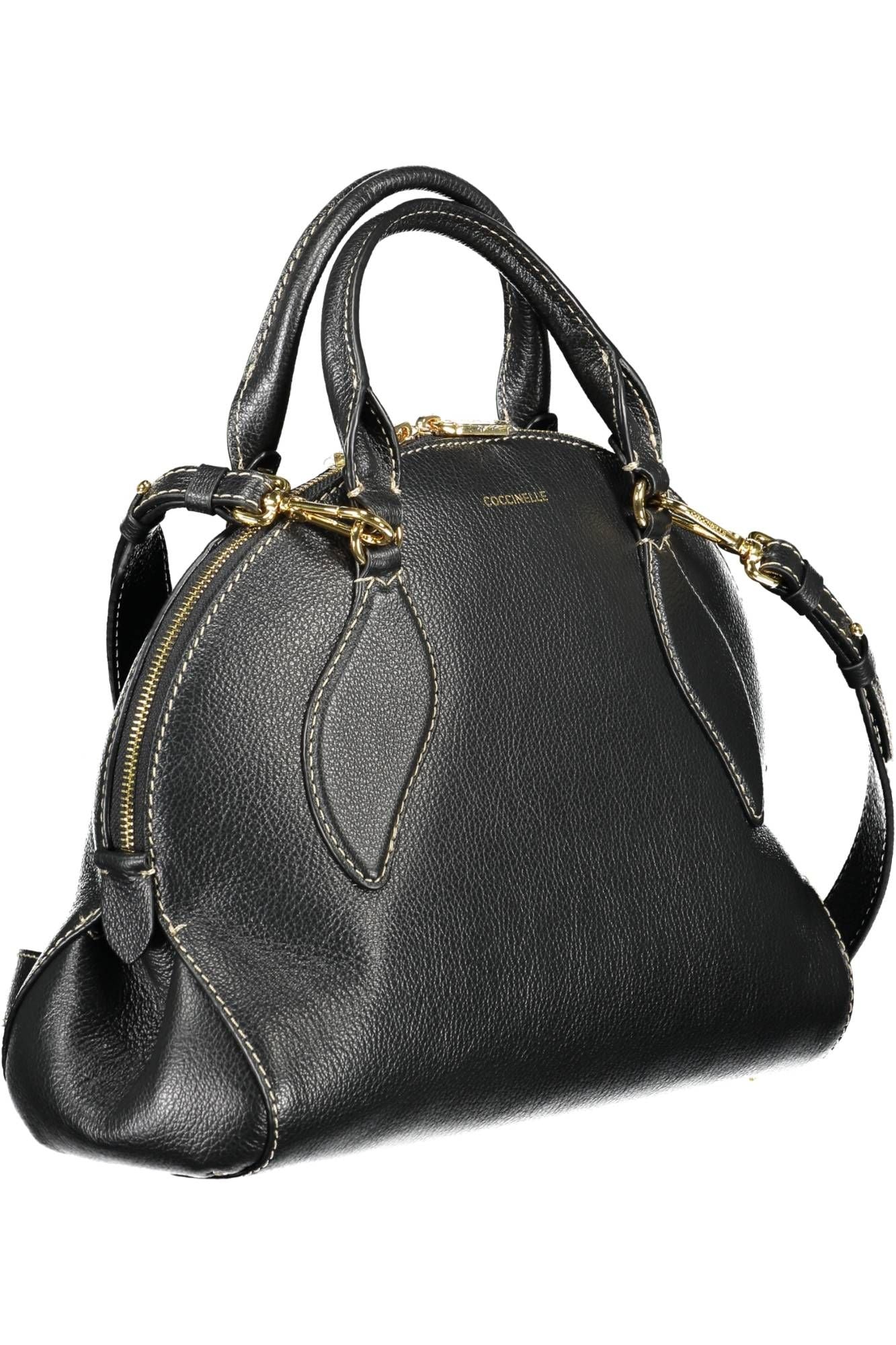 Coccinelle Black Leather Women Handbag