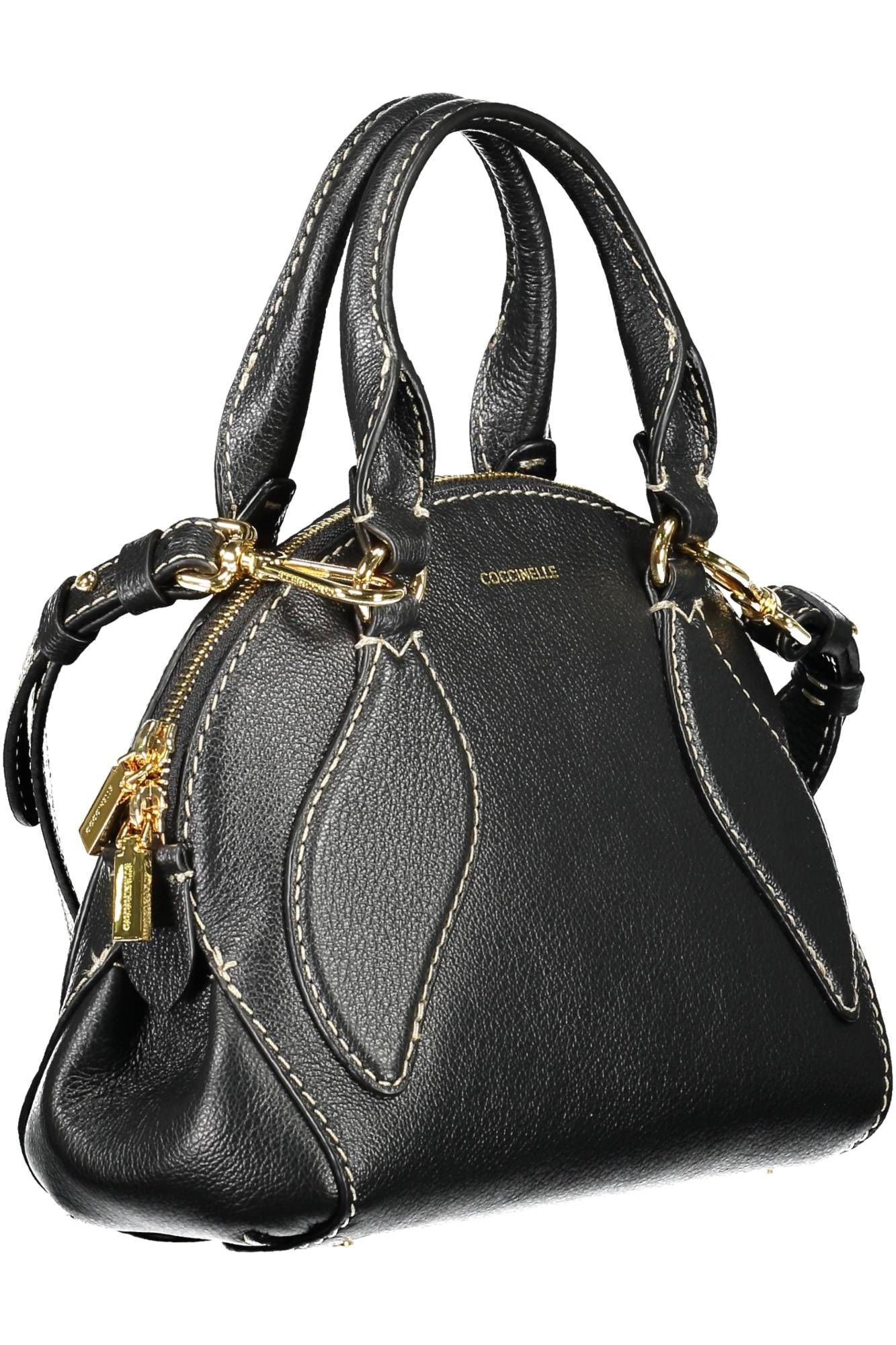 Coccinelle Black Leather Women Handbag