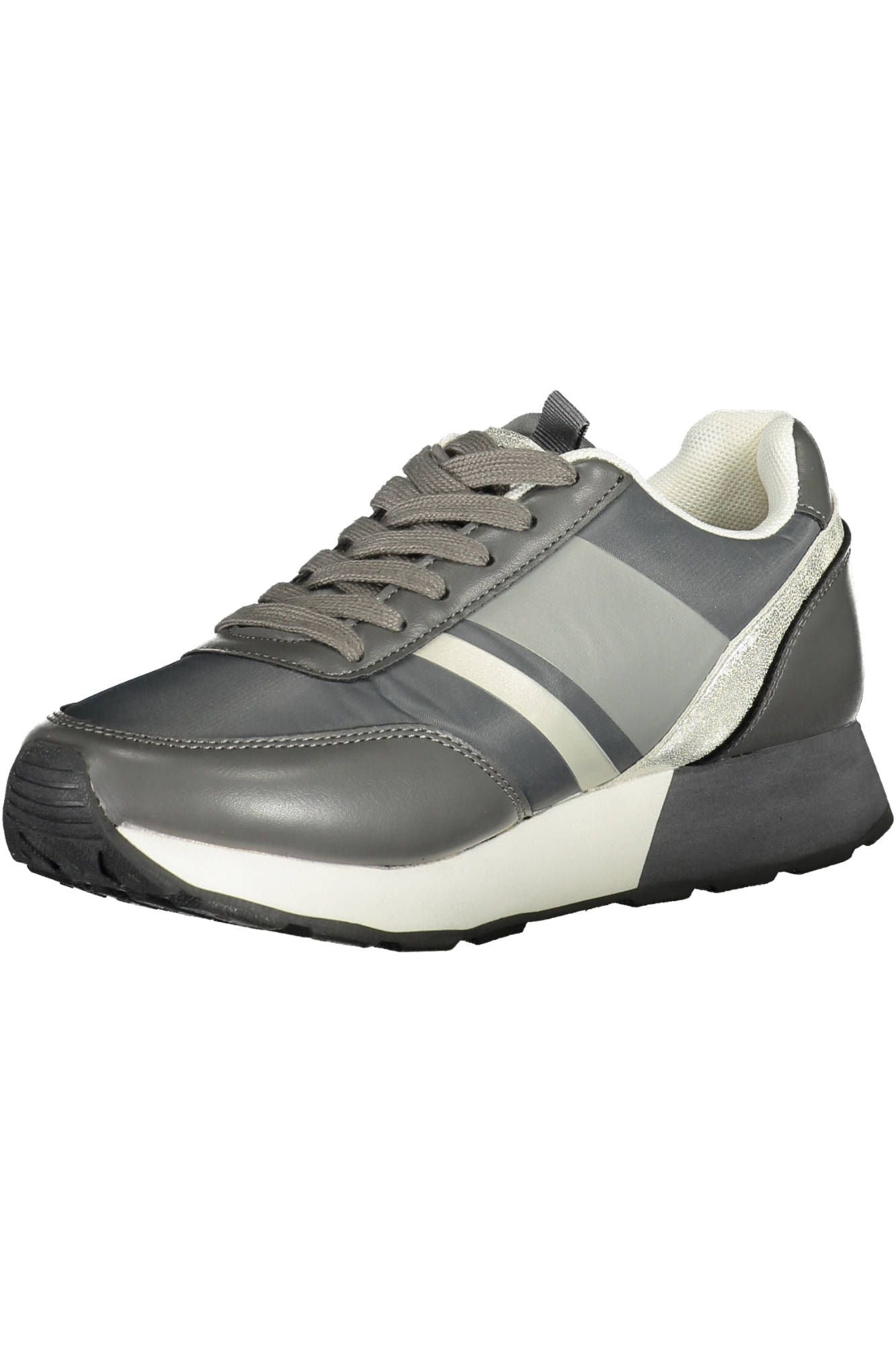 U.S. POLO ASSN. Gray Polyester Women Sneaker