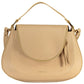 Coccinelle Beige Leather Women Handbag