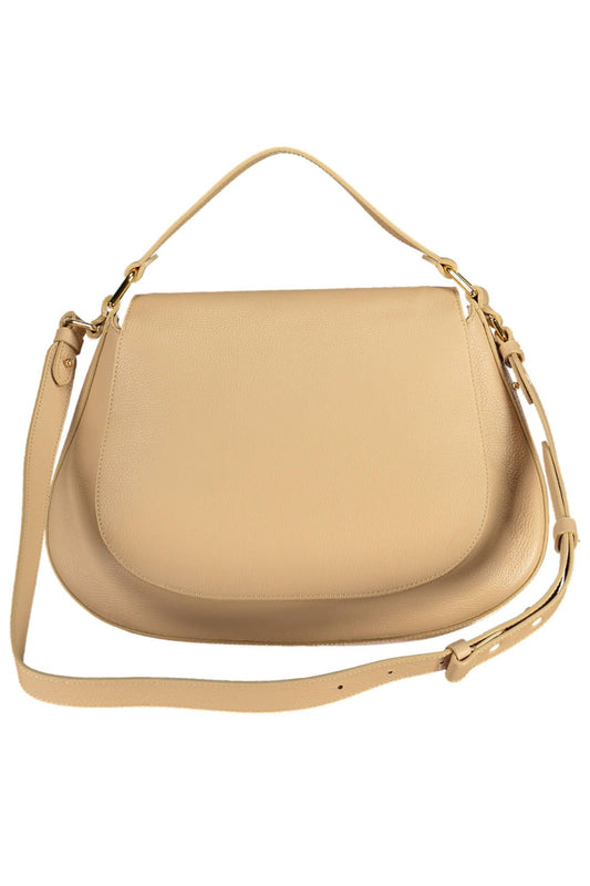 Coccinelle Beige Leather Women Handbag