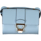 Coccinelle Light Blue Leather Women Handbag