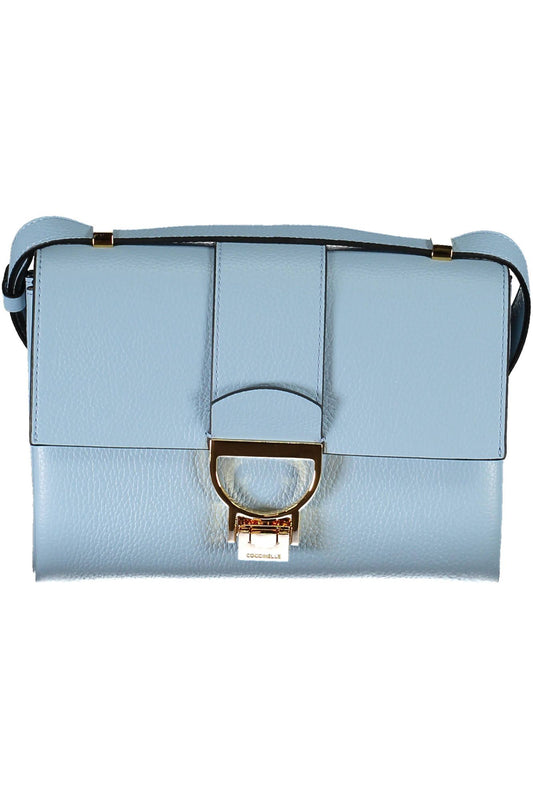 Coccinelle Light Blue Leather Women Handbag