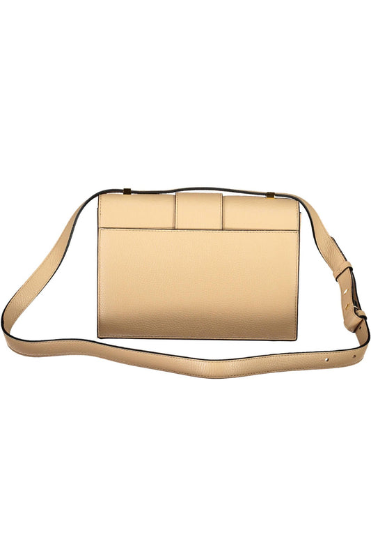 Coccinelle Beige Leather Women Handbag