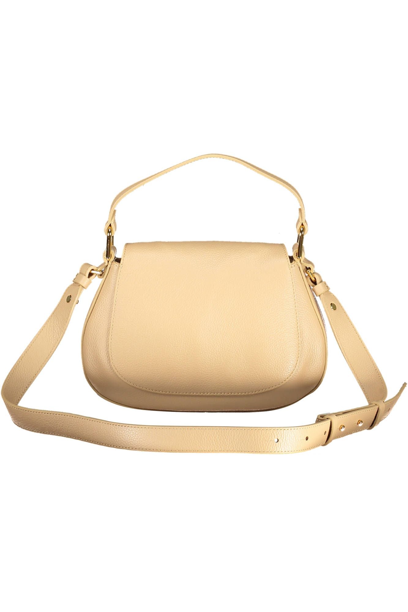 Coccinelle Beige Leather Women Handbag