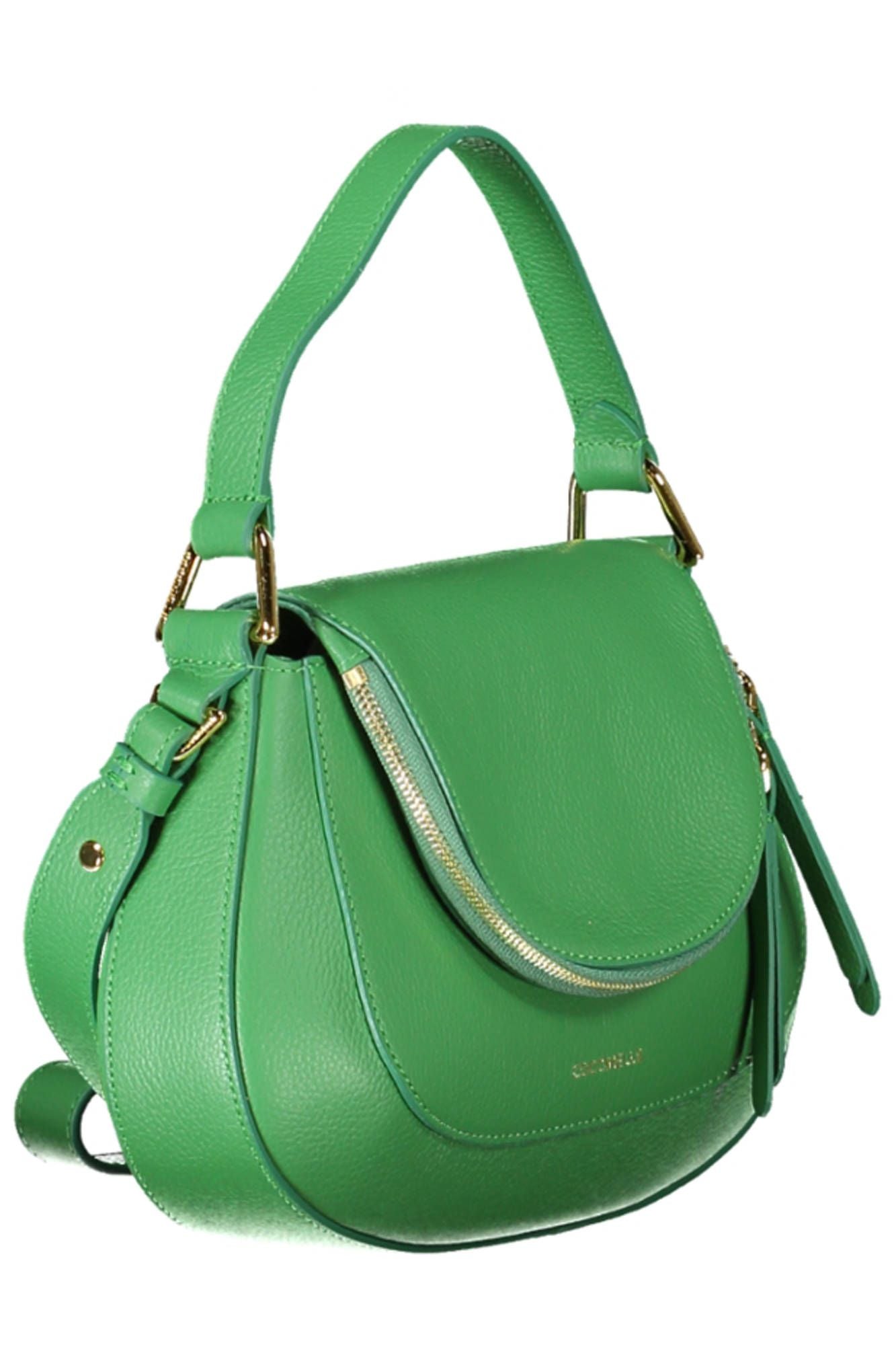 Coccinelle Green Leather Women Handbag