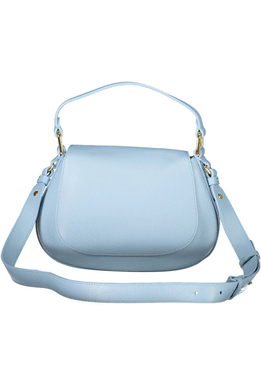 Coccinelle Light Blue Leather Women Handbag