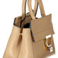 Coccinelle Beige Leather Women Handbag