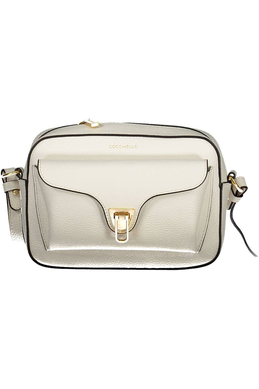 Coccinelle White Leather Women Handbag