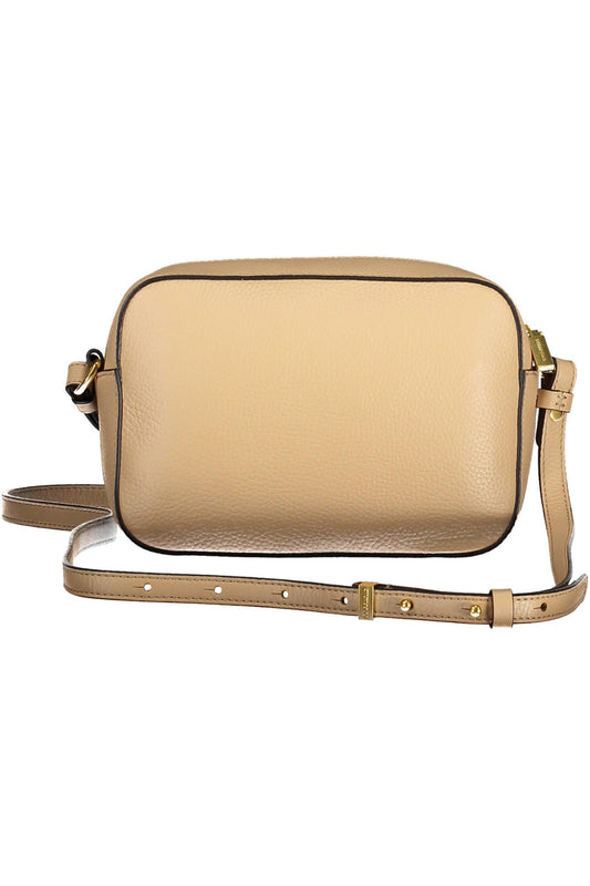 Coccinelle Beige Leather Women Handbag