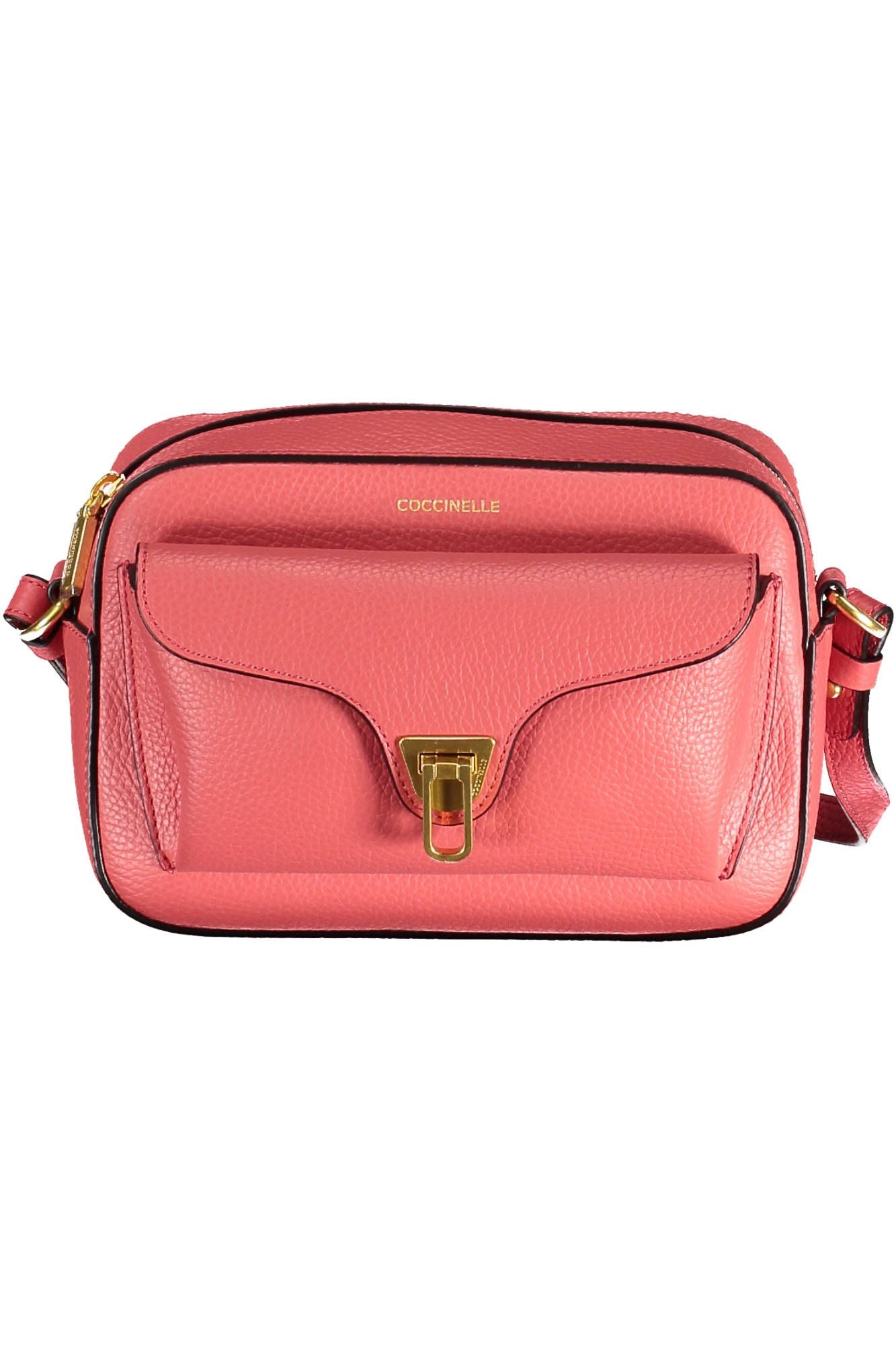 Coccinelle Pink Leather Women Handbag