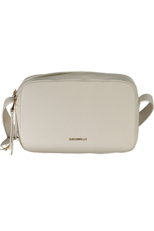 Coccinelle White Leather Women Handbag