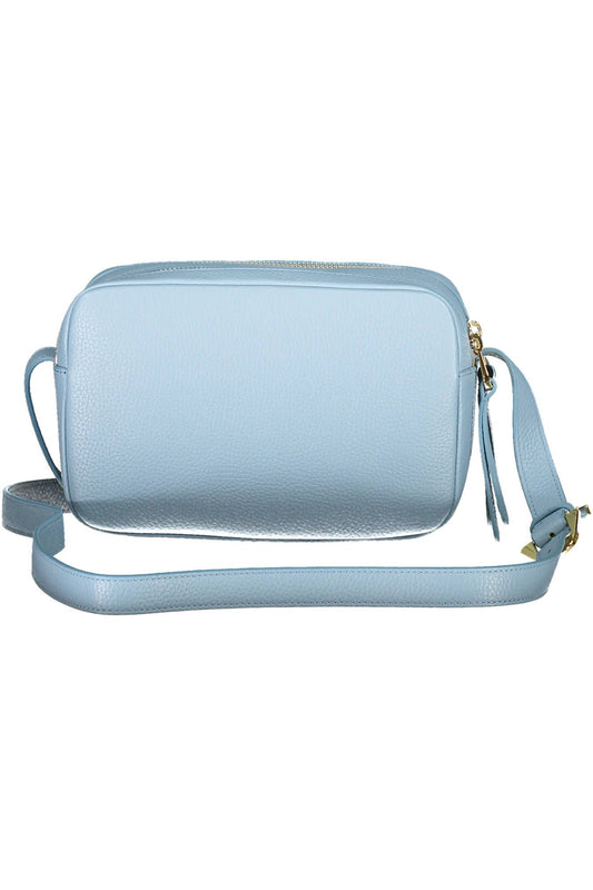 Coccinelle Light Blue Leather Women Handbag