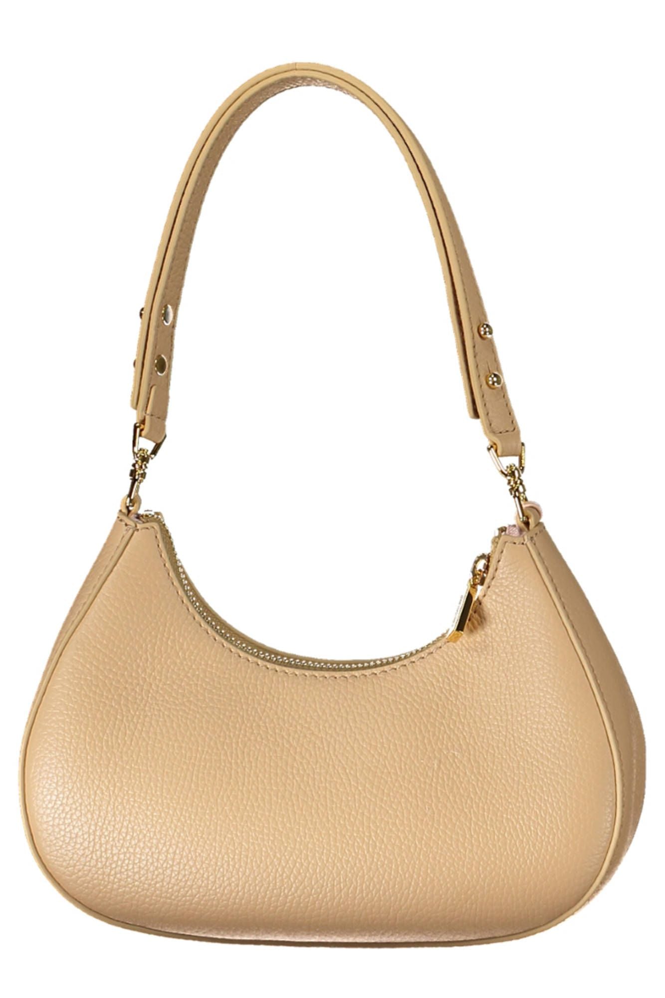 Coccinelle Beige Leather Women Handbag