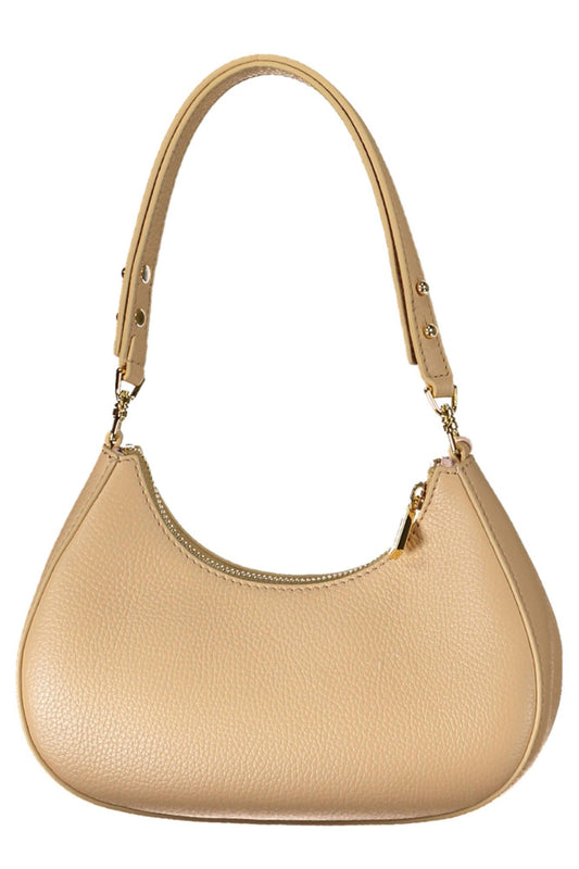 Coccinelle Beige Leather Women Handbag