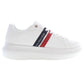 U.S. POLO ASSN. White Polyester Women Sneaker