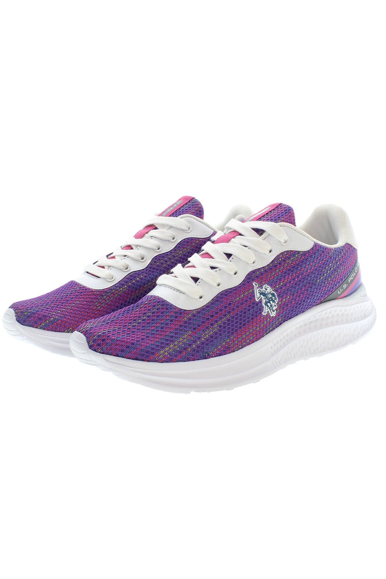 U.S. POLO ASSN. Purple Polyester Women Sneaker