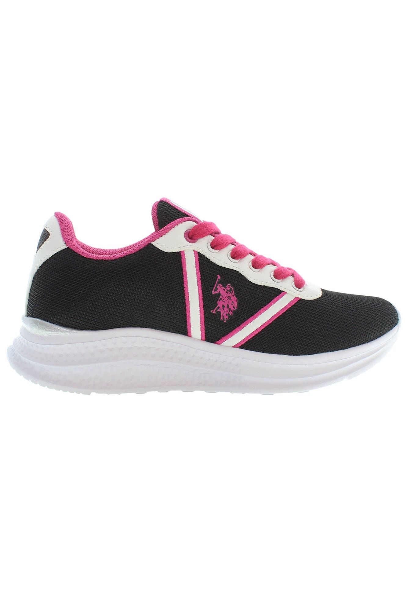 U.S. POLO ASSN. Black Polyester Women Sneaker