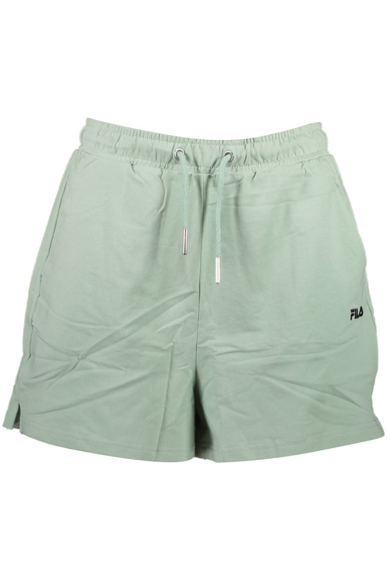 Fila Green Cotton Women Short