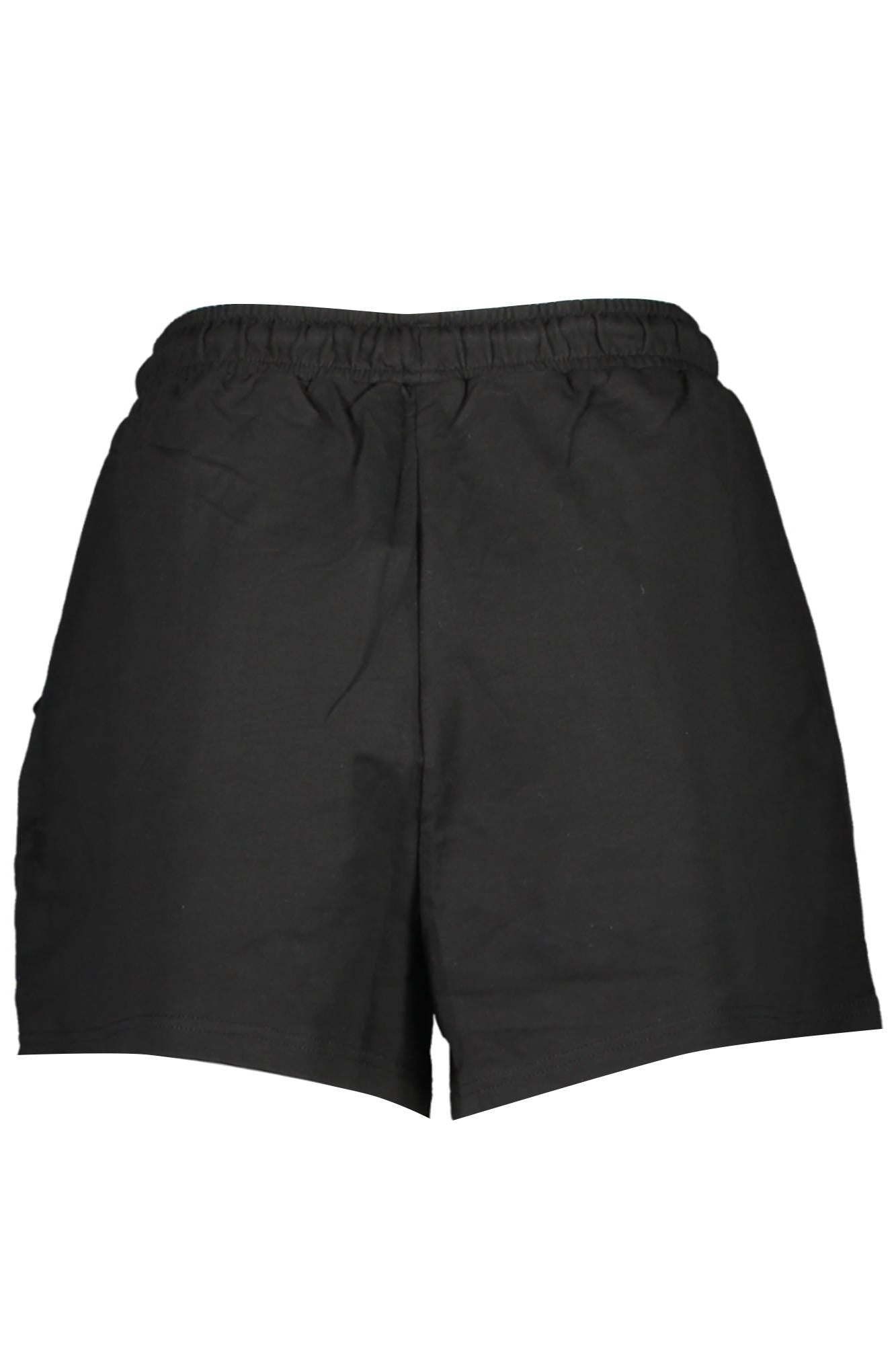 Fila Black Cotton Women Short