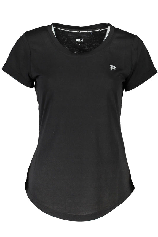 Fila Black Polyester Women Top