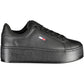 Tommy Hilfiger Black Polyester Women Sneaker