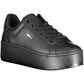 Tommy Hilfiger Black Polyester Women Sneaker