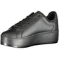 Tommy Hilfiger Black Polyester Women Sneaker