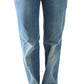 Costume National Elegant Straight Blue Jeans - Timeless Style