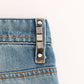 Costume National Elegant Straight Blue Jeans - Timeless Style