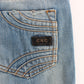 Costume National Elegant Straight Blue Jeans - Timeless Style