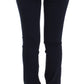 Costume National Chic Blue Straight Leg Denim Delight