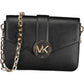 Michael Kors Black Leather Women Handbag