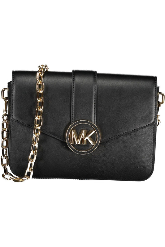 Michael Kors Black Leather Women Handbag