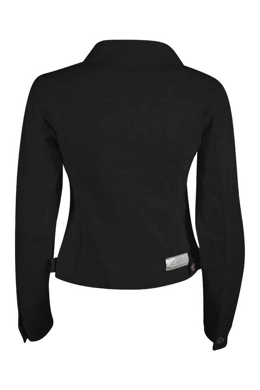 Yes Zee Black Cotton Women Jacket